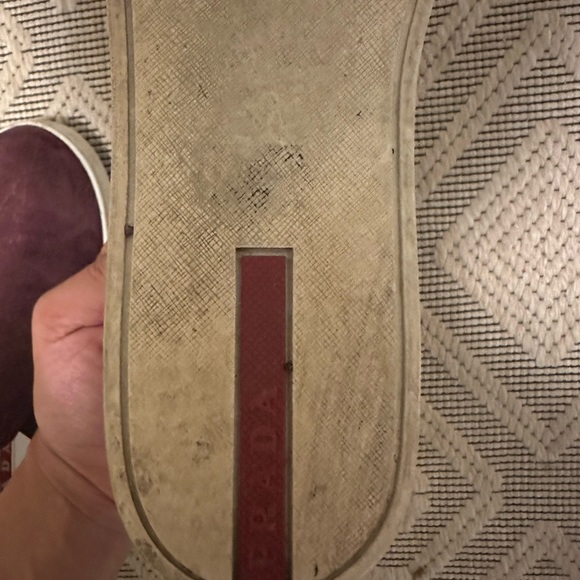 PRADA SUEDE LOAFERS - Picture 6 of 8